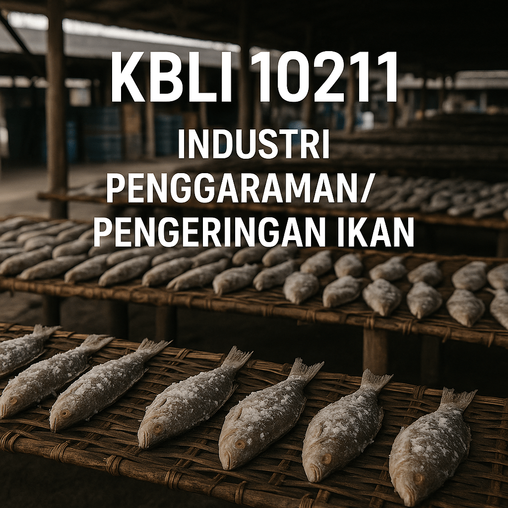 Industri Penggaraman dan Pengeringan Ikan (KBLI 10211): Solusi Tradisional yang Tetap Relevan di Era&nbsp;Modern