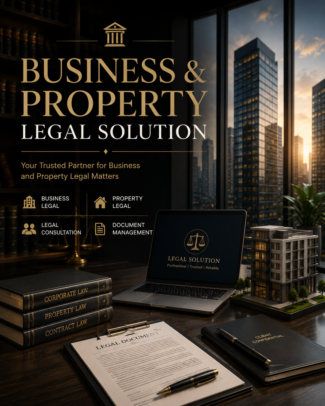 BUSINESS & PROPERTY LEGAL SOLUTION: Solusi Legalitas Bisnis dan Properti untuk Pengusaha