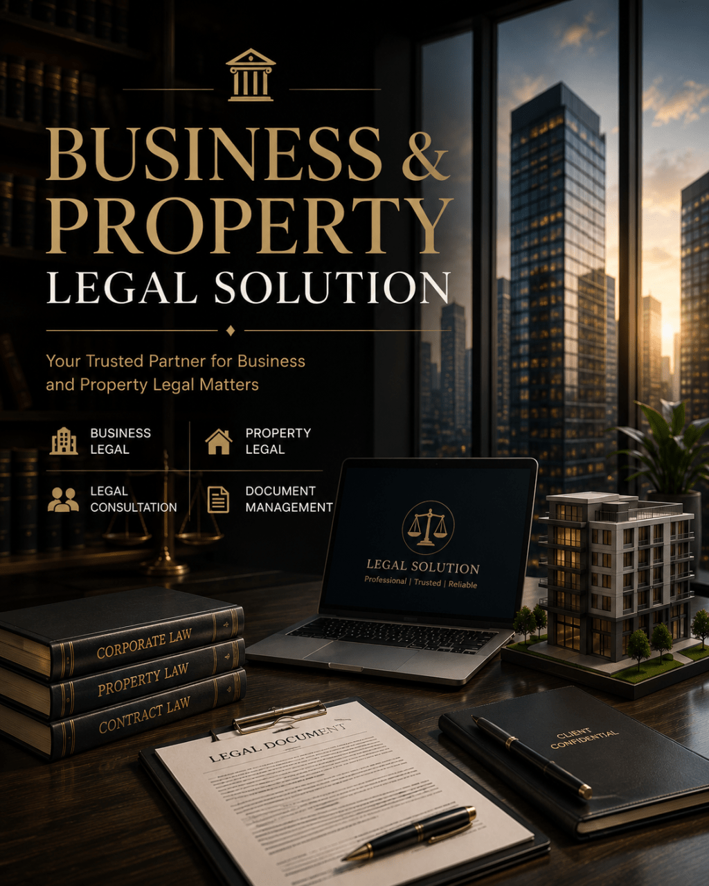 BUSINESS & PROPERTY LEGAL SOLUTION: Solusi Legalitas Bisnis dan Properti untuk Pengusaha